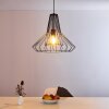 Ghent Lámpara Colgante Negro, 1 luz