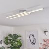 Mohlin Lámpara de Techo LED Níquel-mate, 3 luces