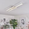 Mohlin Lámpara de Techo LED Níquel-mate, 3 luces