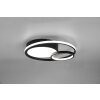 Reality Vuelta Lámpara de Techo LED Negro, 1 luz