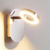 Adel Foco de pared LED Cromo, 1 luz