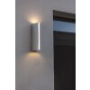 Lutec Leo Aplique para exterior LED Cromo, 1 luz