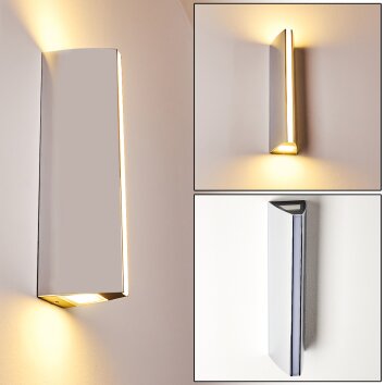 Rotterdamm Aplique para exterior LED Cromo, 1 luz