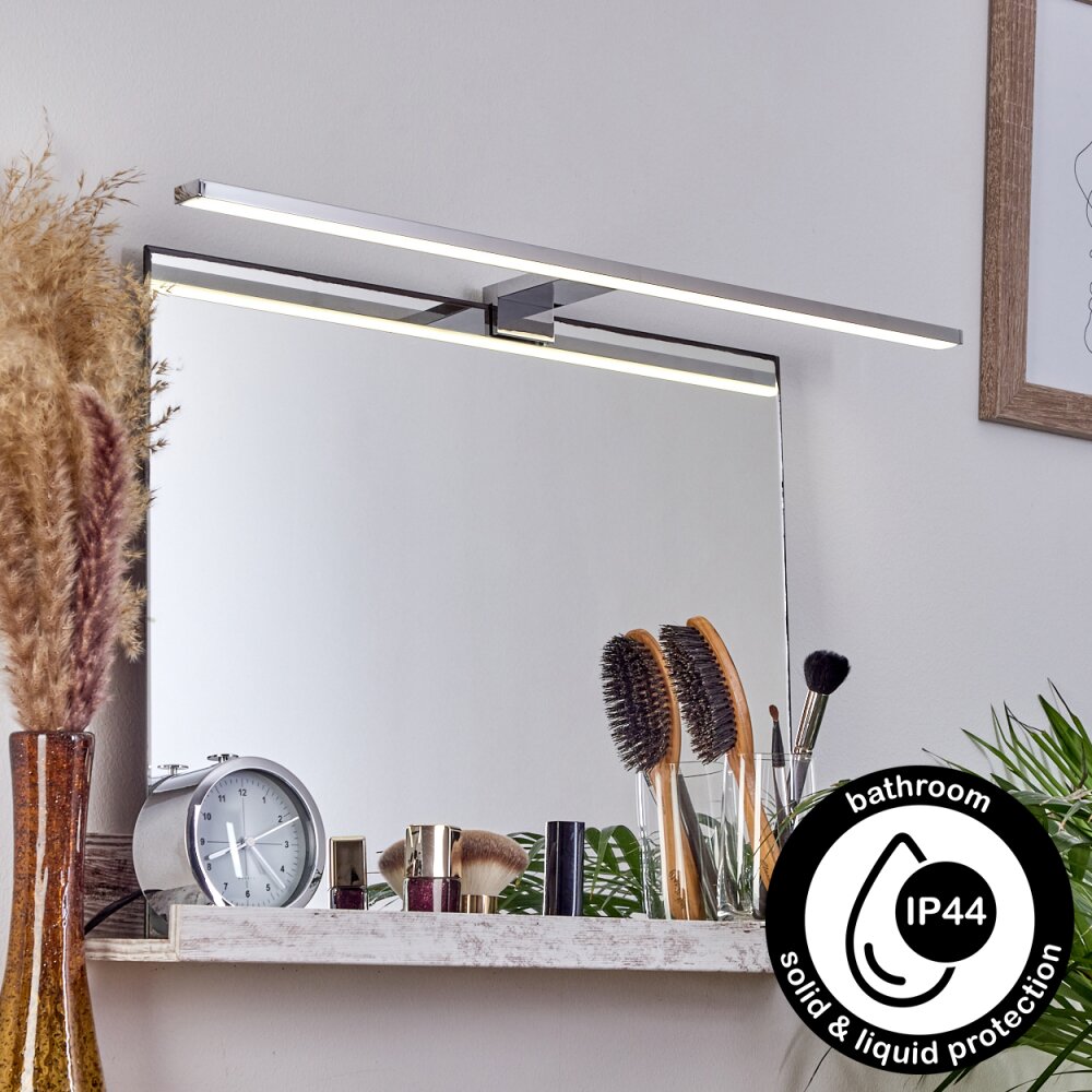 Morges Lámpara de espejos LED Cromo, Blanca, 1 luz main product photo