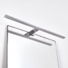 Morges Lámpara de espejos LED Cromo, Blanca, 1 luz