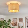 Sabadim Plafones beige, Crudo, 1 luz