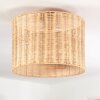 Cavaca Plafones Crudo, 1 luz