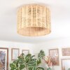 Cavaca Plafones Crudo, 1 luz