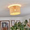 Cavaca Plafones Crudo, 1 luz