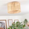 Cavaca Plafones Crudo, 1 luz