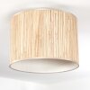 Bongal Plafones beige, Crudo, 1 luz