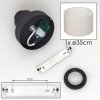 Bassagoda Plafones beige, Blanca, 1 luz