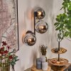 Gastor Luminarias esféricas, Apliques Cromo, Ahumado, 3 luces