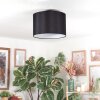 Soungou Plafones Negro, Blanca, 1 luz