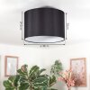 Soungou Plafones Negro, Blanca, 1 luz