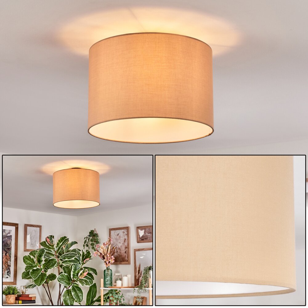 Soungou Plafones beige, 1 luz main product photo