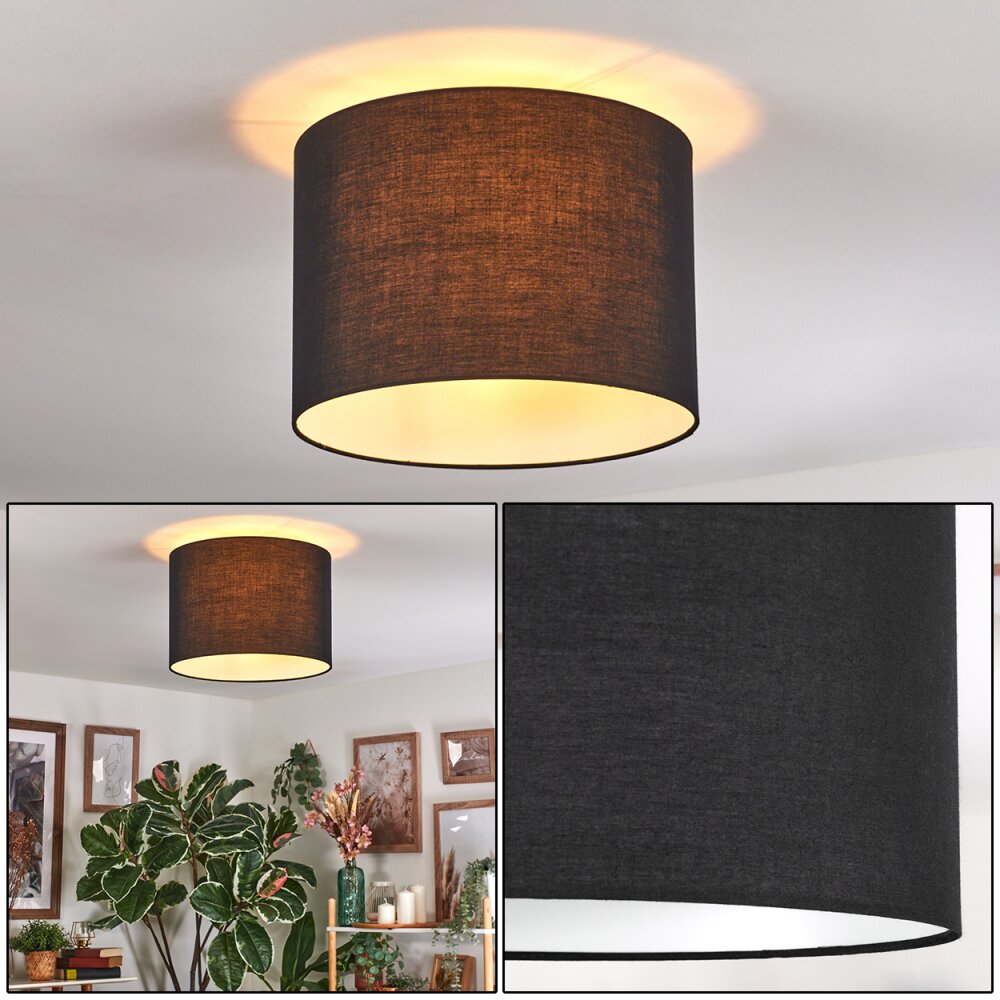 Bassagoda Plafones Negro, Blanca, 1 luz main product photo
