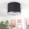 Bassagoda Plafones Negro, Blanca, 1 luz
