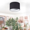 Bassagoda Plafones Negro, Blanca, 1 luz