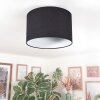 Bassagoda Plafones Negro, Blanca, 1 luz