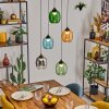 Lavel Lámparas suspendidas, Lámparas colgantes, Lámpara colgante de clúster LED Negro, 1 luz
