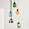 Lavel Lámparas suspendidas, Lámparas colgantes, Lámpara colgante de clúster LED Negro, 1 luz