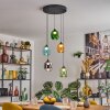 Lavel Lámparas suspendidas, Lámparas colgantes, Lámpara colgante de clúster LED Negro, 1 luz