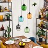 Lavel Lámparas suspendidas, Lámparas colgantes, Lámpara colgante de clúster LED Negro, 1 luz