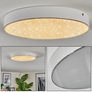 Elmar Plafones, Panel LED Blanca, 1 luz