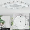 Xarel Plafones, Panel LED Blanca, 1 luz