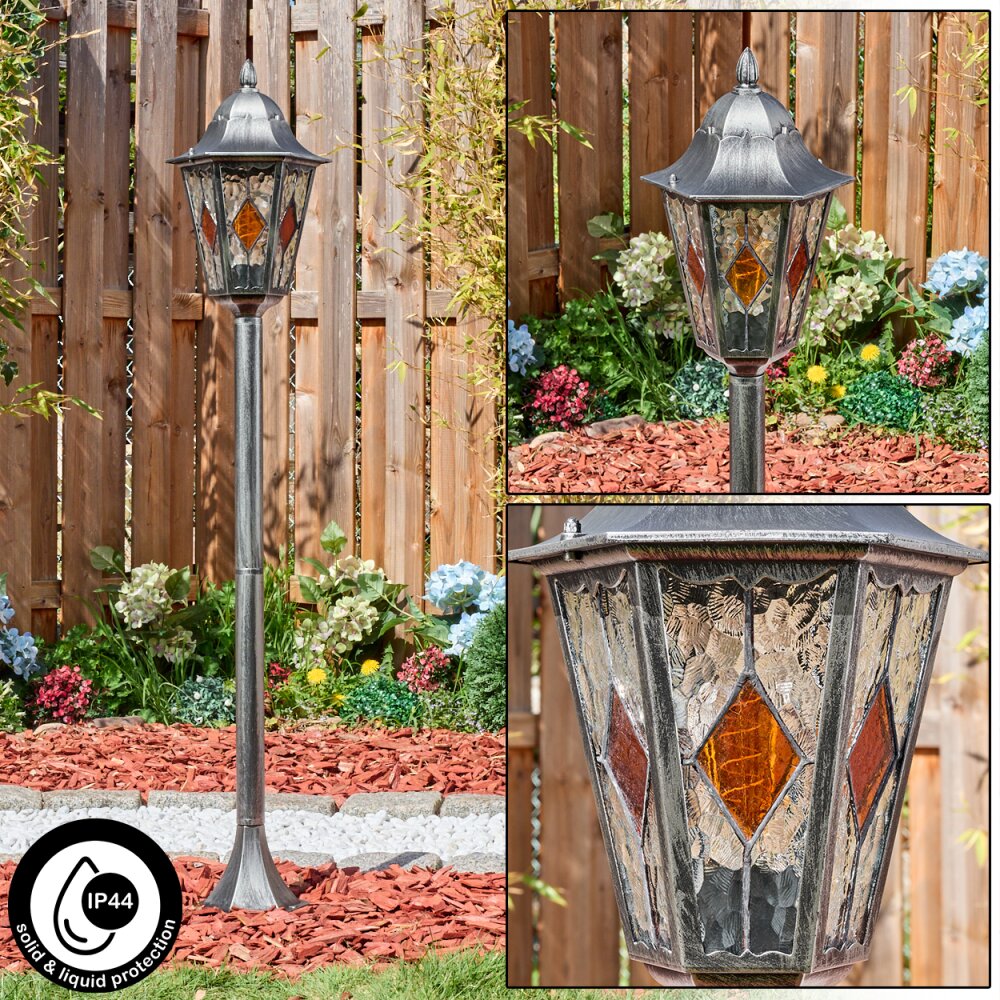 Lignac Iluminación de caminos Negro, Plata, 1 luz main product photo