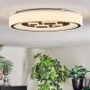 Jalon Plafones, Panel LED Blanca, 1 luz, Mando a distancia