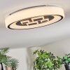 Jalon Plafones, Panel LED Blanca, 1 luz, Mando a distancia
