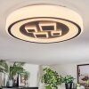 Jalon Plafones, Panel LED Blanca, 1 luz, Mando a distancia
