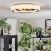 Jalon Plafones, Panel LED Blanca, 1 luz, Mando a distancia
