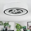 Jalon Plafones, Panel LED Blanca, 1 luz, Mando a distancia