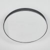 Elmar Plafones, Panel LED Negro, 1 luz
