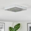 Esmar Plafones, Panel LED Plata, 1 luz