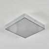 Esmar Plafones, Panel LED Plata, 1 luz