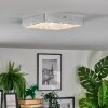 Esmar Plafones, Panel LED Plata, 1 luz
