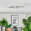 Esmar Plafones, Panel LED Plata, 1 luz