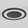 Gelan Plafones, Panel, Apliques LED Negro, Blanca, 1 luz