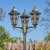 Hongkong Candelabro, Iluminación de caminos Marrón, dorado, 3 luces