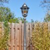 Lignac Candelabro, Iluminación de caminos Negro, Plata, 1 luz
