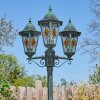 Hongkong Candelabro, Iluminación de caminos Verde, Negro, 3 luces