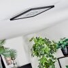 Simonstorp Plafones, Panel LED Negro, Blanca, 1 luz