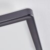 Simonstorp Plafones, Panel LED Negro, Blanca, 1 luz