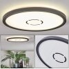 Simonstorp Plafones, Panel LED Negro, Blanca, 1 luz