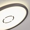 Simonstorp Plafones, Panel LED Negro, Blanca, 1 luz