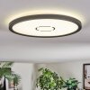 Simonstorp Plafones, Panel LED Negro, Blanca, 1 luz